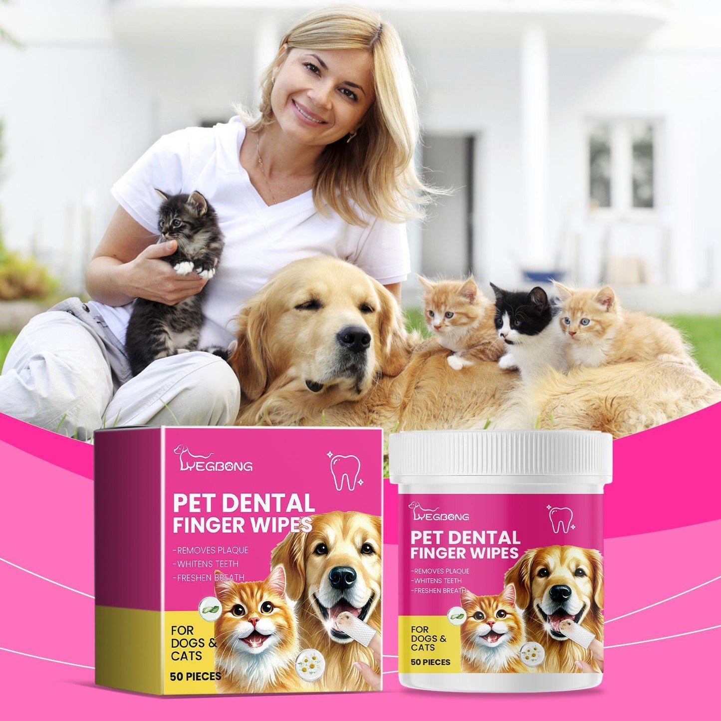 Pet Life Unlimited Cleansing Wipes